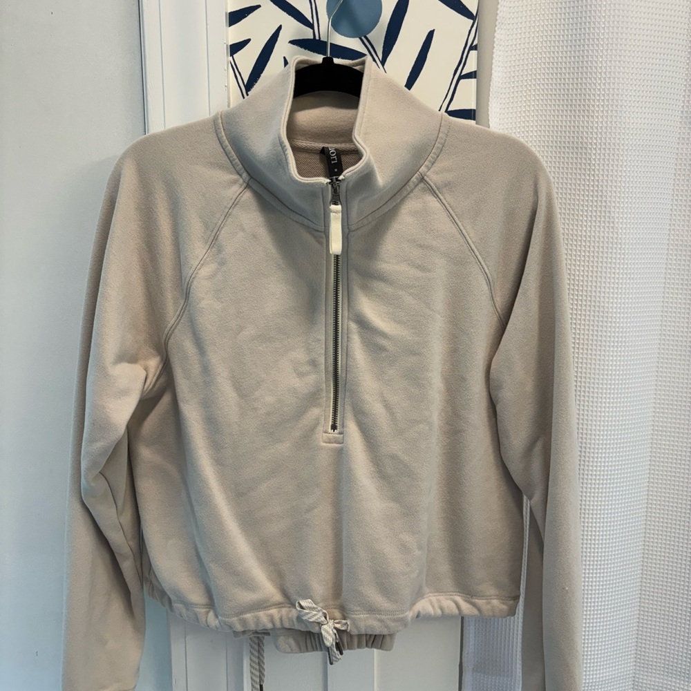 Vuori Tan Quarter-Zip Pullover & Sweatpants Set